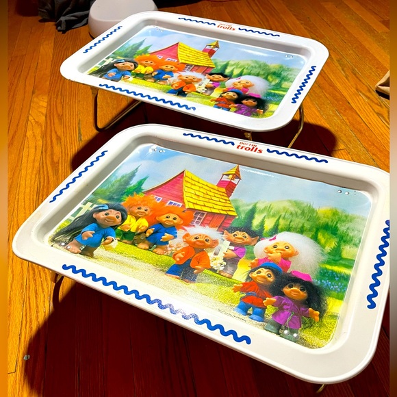Norfin Trolls TV Dinner Tray - Picture 3 of 9